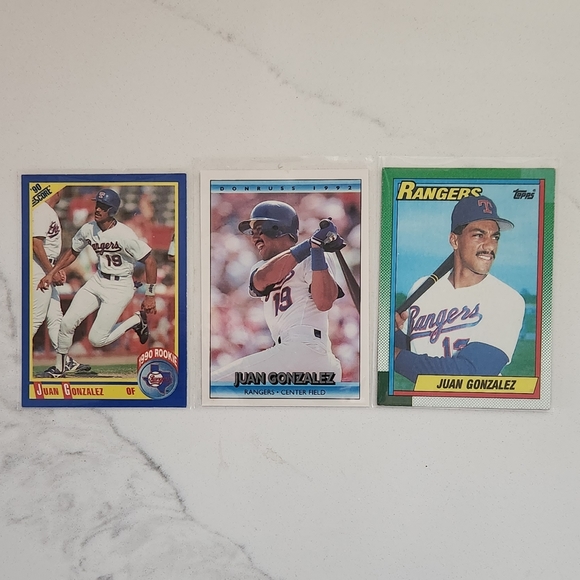 Other Juan Gonzalez Baseball Cards Poshmark